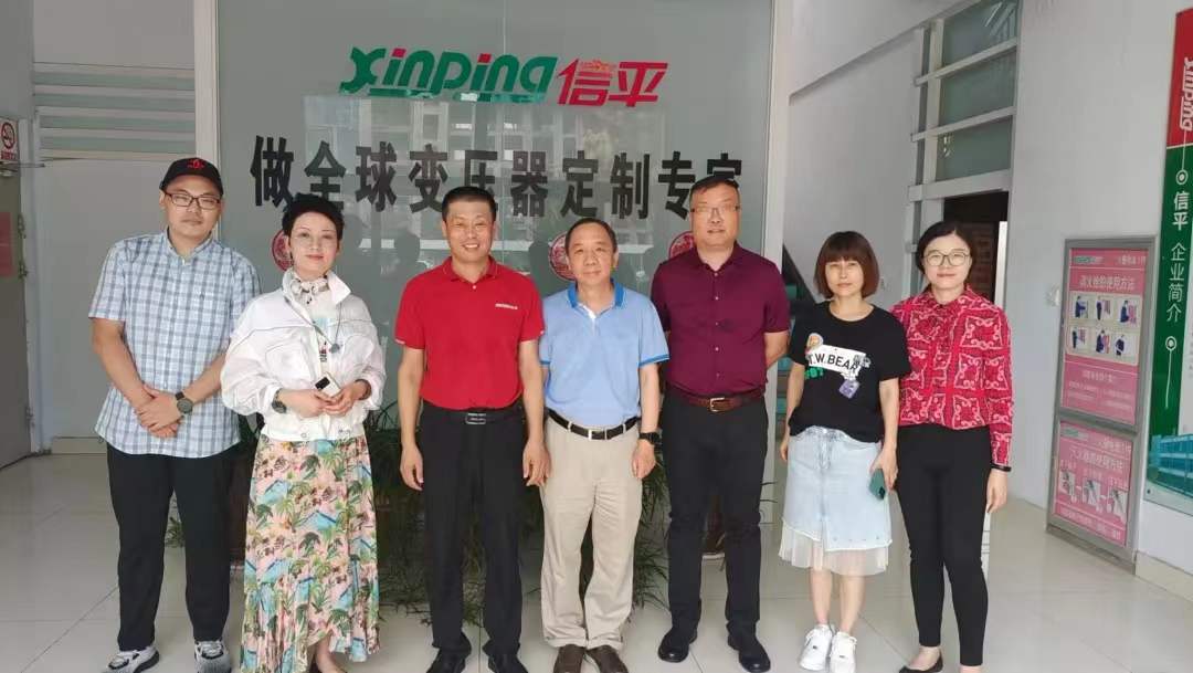 U Sicritariu Generale di a Società Instrumentale di a Cina, è a so delegazione anu visitatu Xinping Electronics (1)